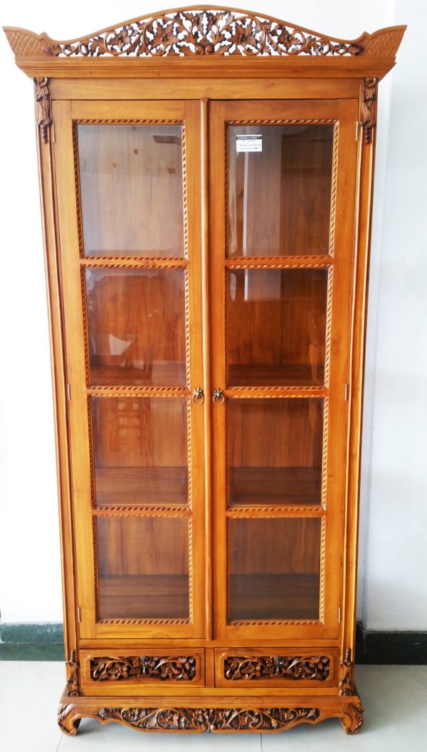 Danish Style Wooden Curio cabinet