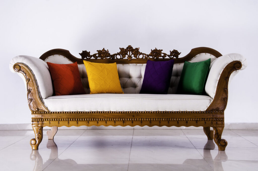 Barcelona Teak Couch