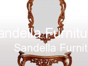 Deluxe Console Tables with Mirrors