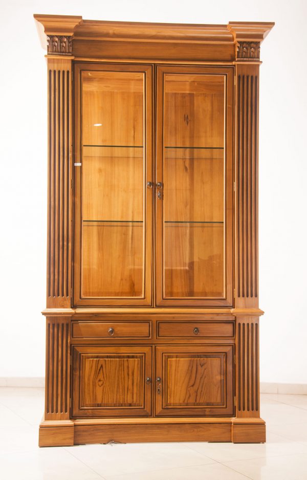 Modern display cabinet two door