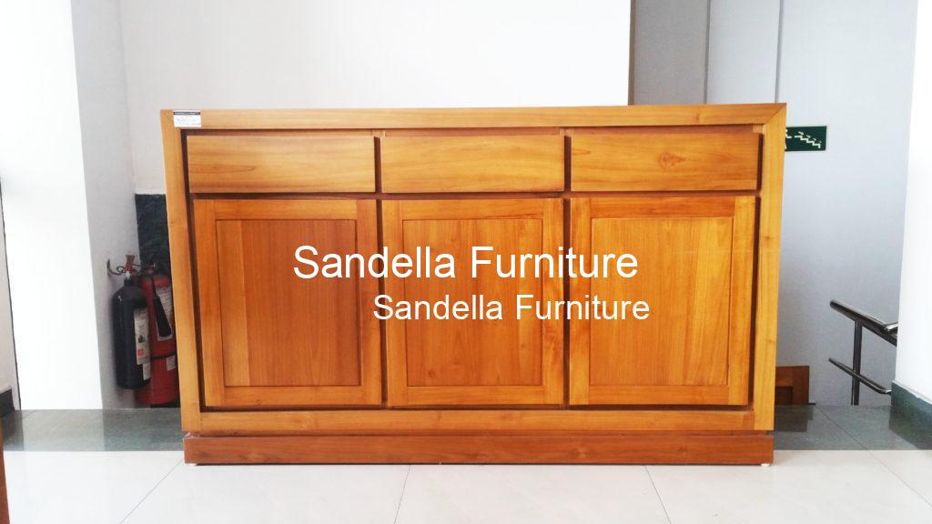 Minimalist Modern Teak Sideboard 5 Feet