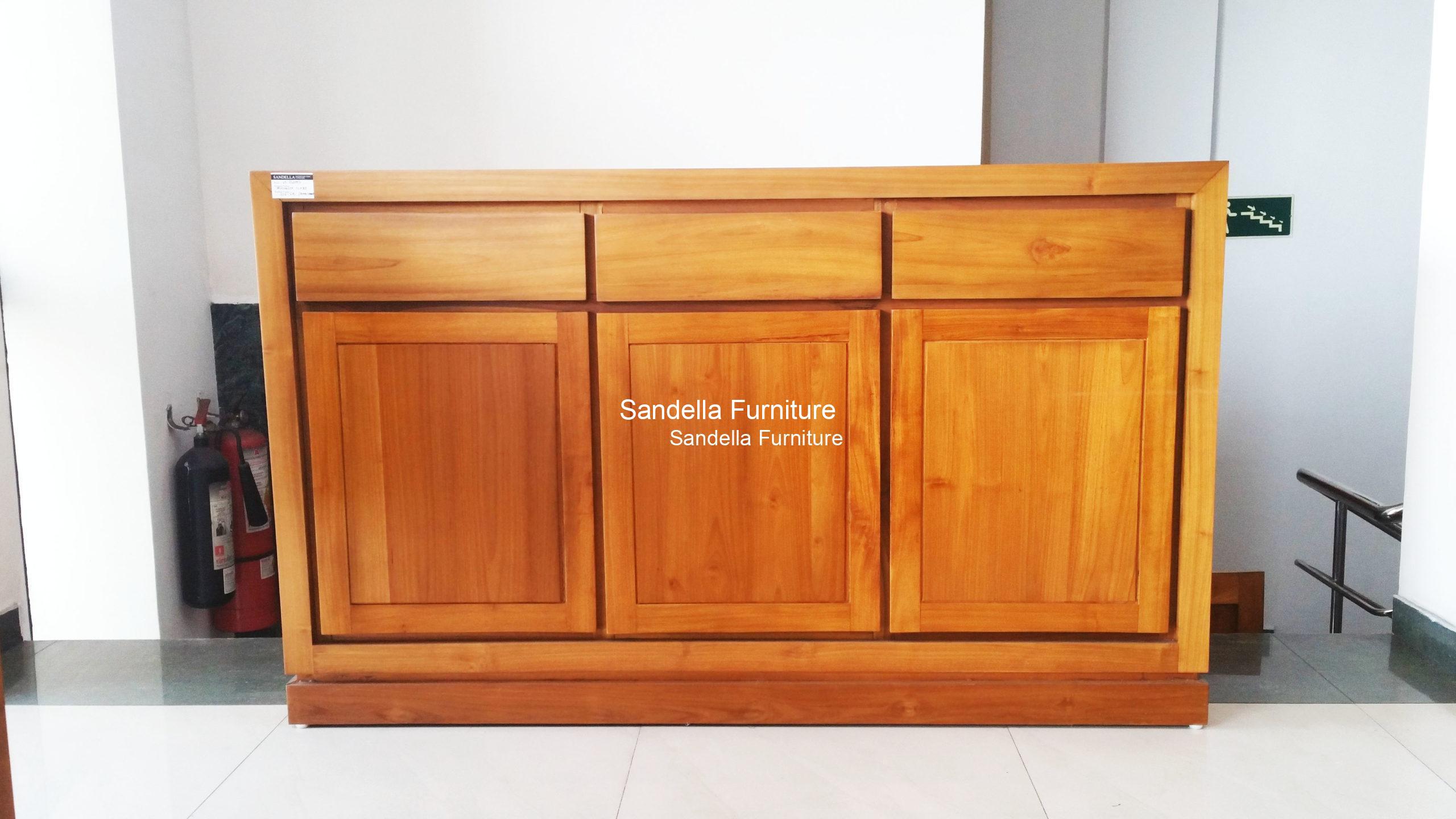 Minimalist Modern Teak Sideboard 5 Feet