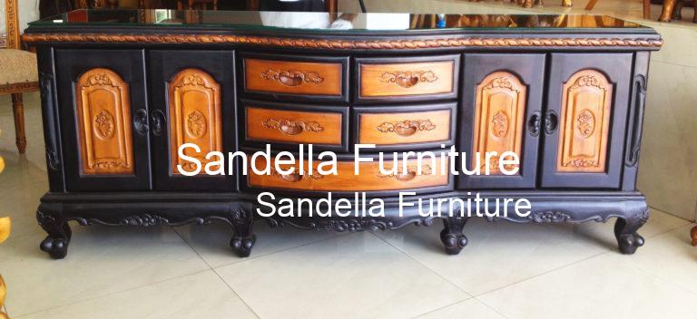 Saleena Antique Two Toned Sideboard