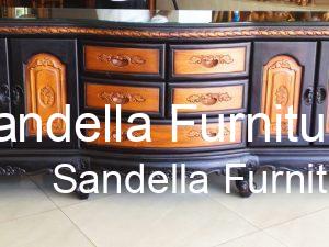 Saleena Antique Two Toned Sideboard