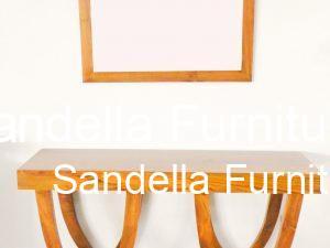 Modern Console Mirror with Table