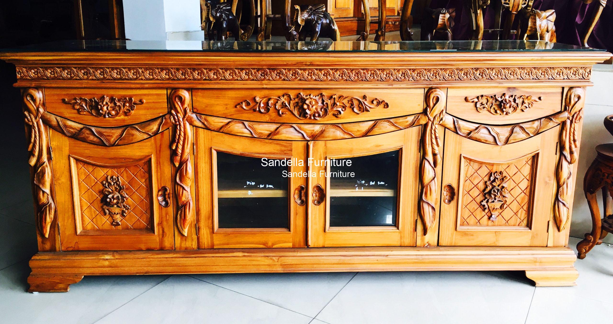 Antique buffet table Teak