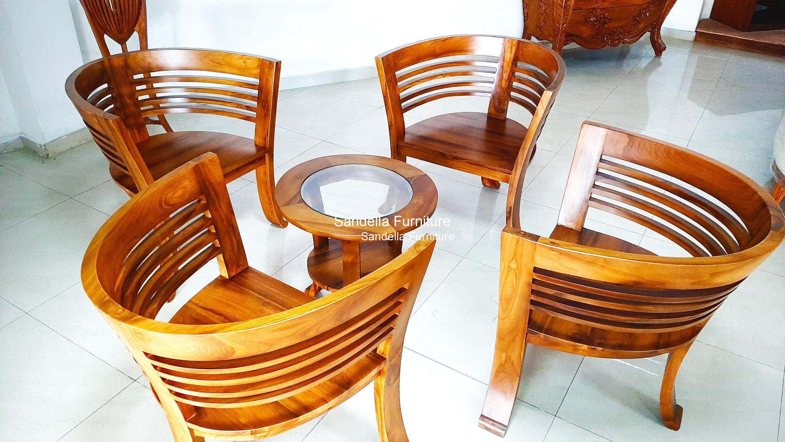 Wooden Terrace sets Sri Lanka