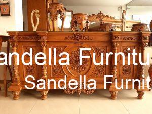 luxury sideboard buffet rose mawar