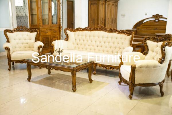 Amerika Classic Teak Sofa Set Sri Lanka