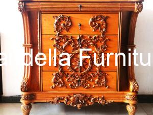 Teak drawer chest colombo