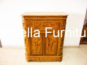 Antique liquor cabinet