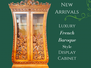 French Display Cabinet (Baroque Style)