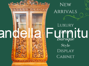 French Display Cabinet (Baroque Style)