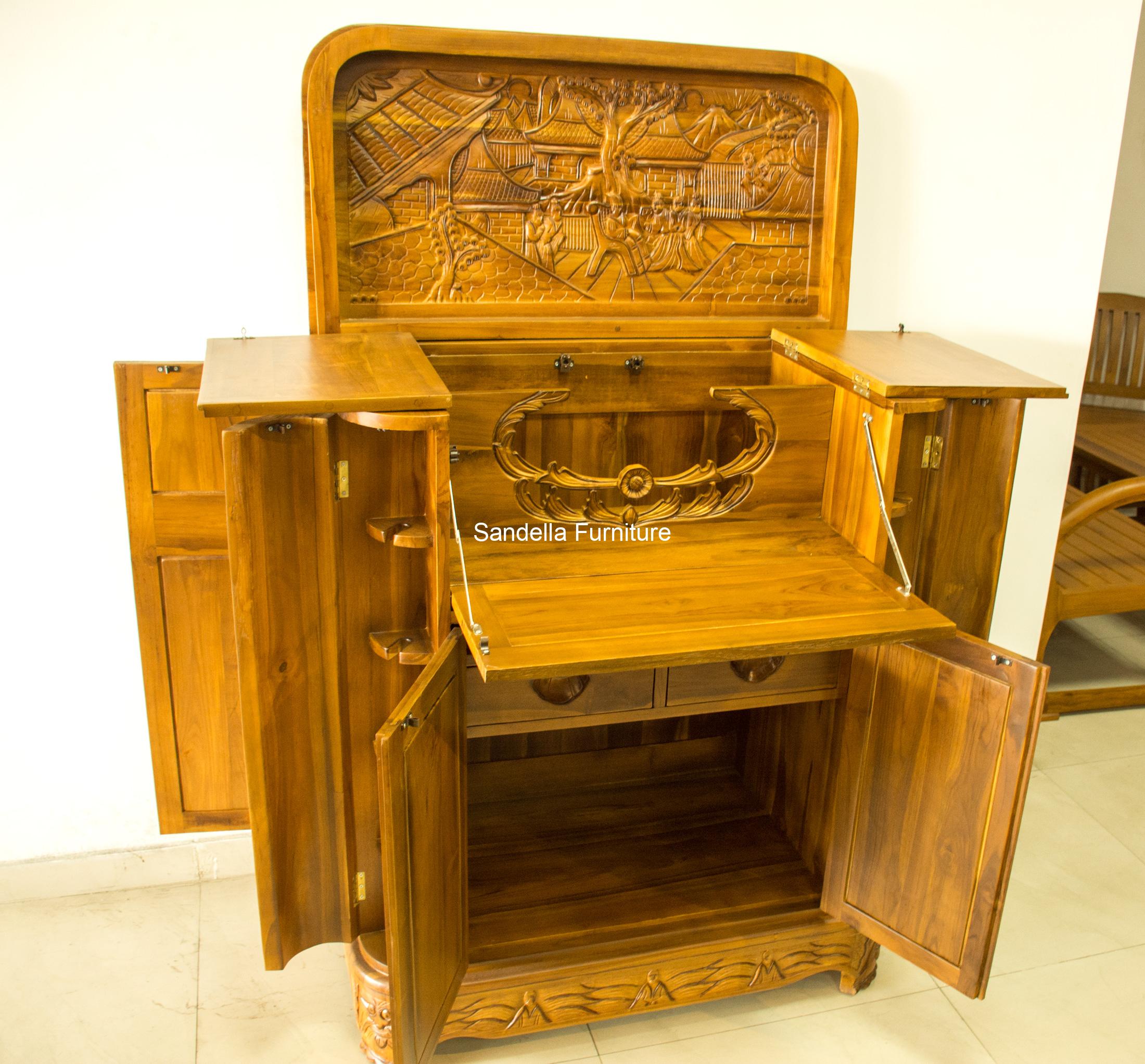 High Capacity Liquor Cupboard