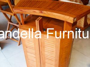 Portable Bar Cabinet