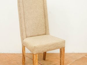 Modern rustic dining chair