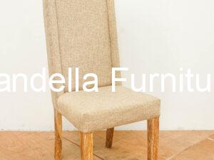 Modern rustic dining chair