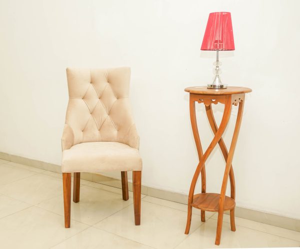 Wingback dining chair