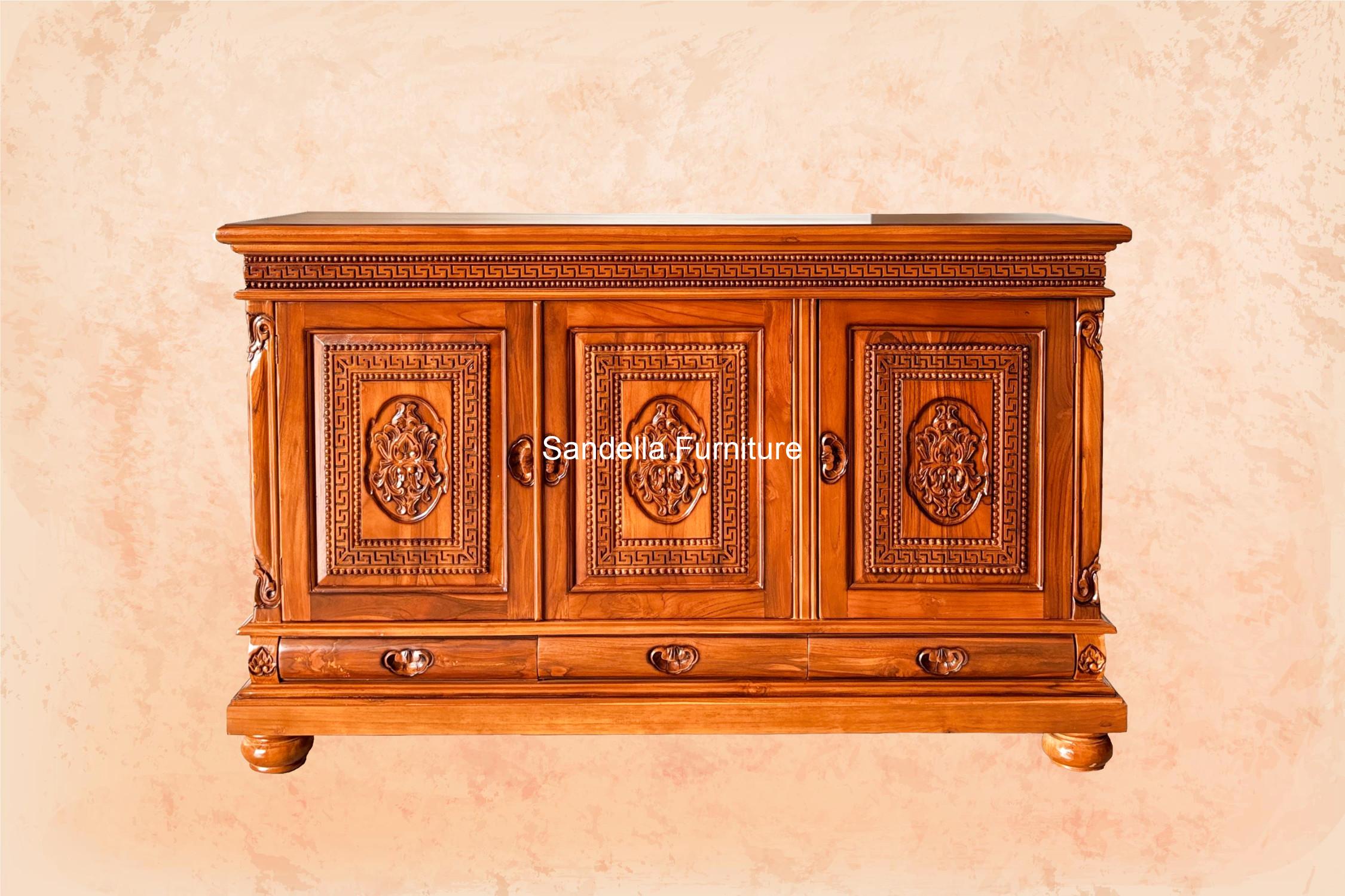 carved Indonesian sideboard Furniture