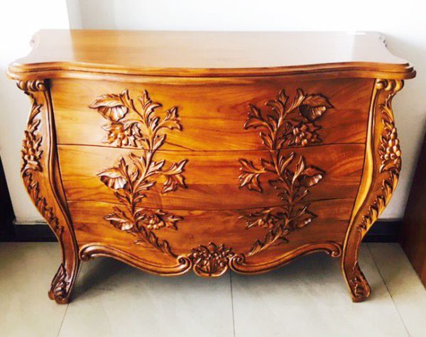 Grape Design Teak drawer chest Colombo_1