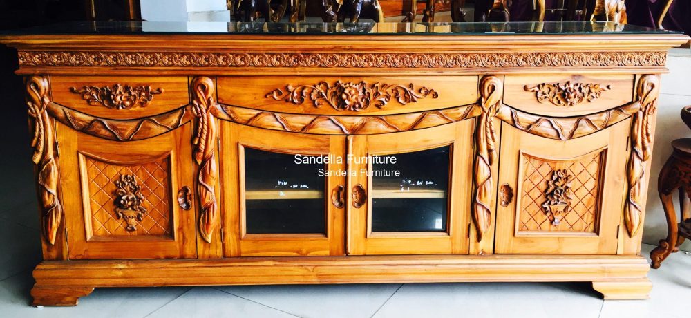 Antique buffet table Teak